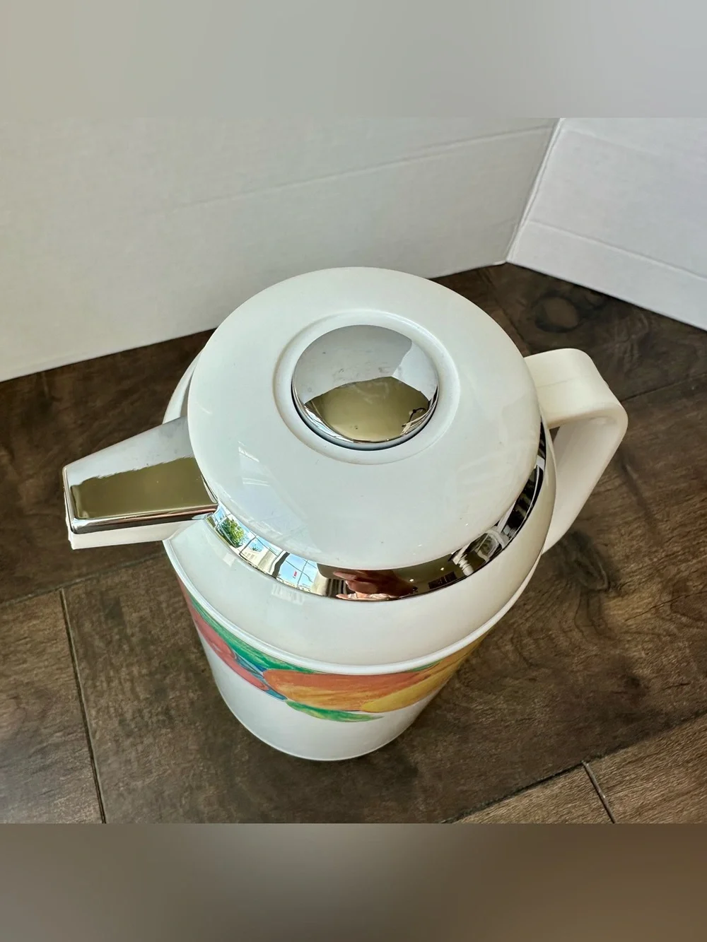 Vintage Mikasa Exotic Garden Thermal Carafe Thermos 1L Coffee Server FW260-008